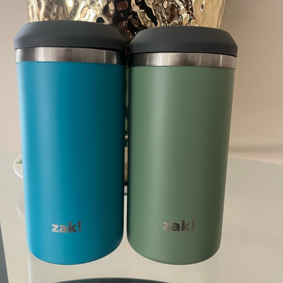 Zak! Insulated Tumblers in Blue and Green - Picture 1 of 4